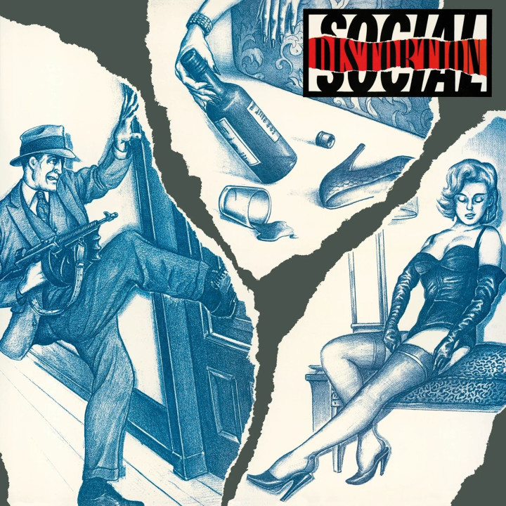 Social Distortion - Social Distortion (LP Red)