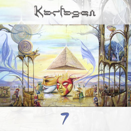 Karfagen - 7 (LP Celestial Frost Splatter)
