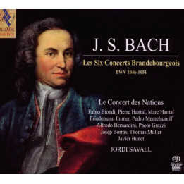 Savall Jordi/Le Concert des Nations - Bach: Brandenburg Concertos (2SACD)