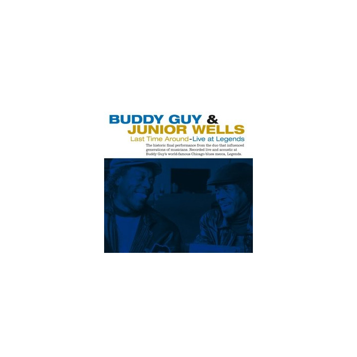 Guy Buddy/Junior Wells - Last Time Around Live (Blue/Red Vinyl) (LP)