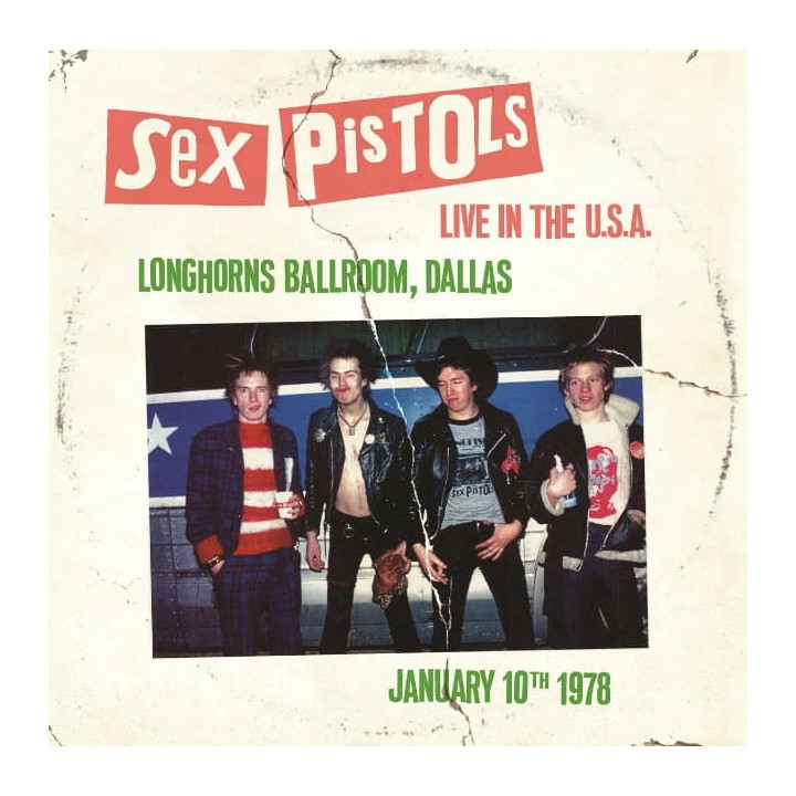 Sex Pistols - Live In The Usa 1978 - Dallas  (LP White)