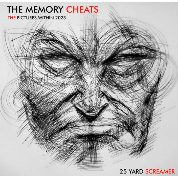 25 Yard Screamer - The Memory Cheats (The Pictures Within 2023)  (CD)