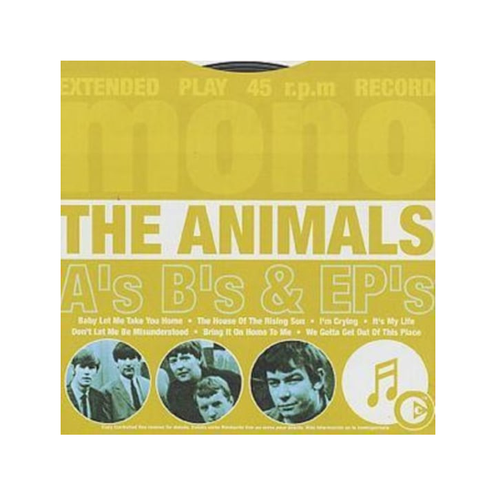 Animals The - A's, B's And Ep's (CD)