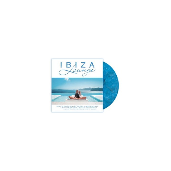 Various - Ibiza Lounge (Blue Vinyl) (LP)
