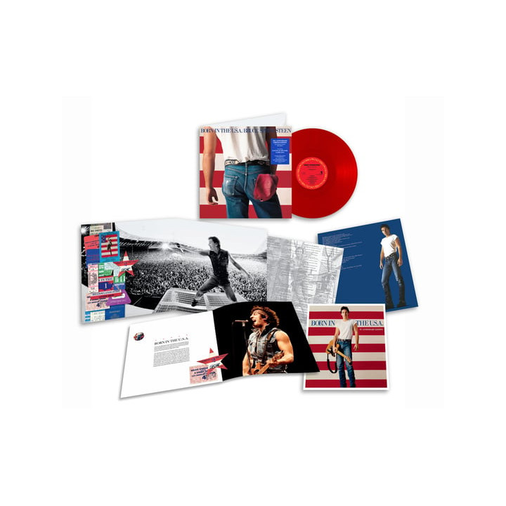 Springsteen Bruce - Born In The U.S.A. (40Th Anniv. Edition)(Transculent/Red Vinyl) (LP)