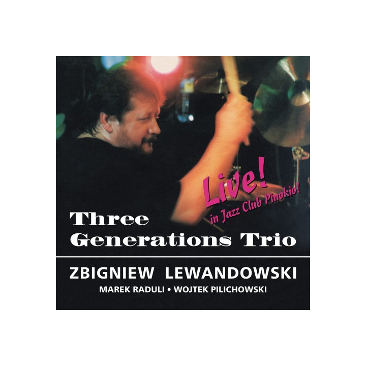 Three Generations Trio  - Live! In Jazz Club Pinoki (CD)