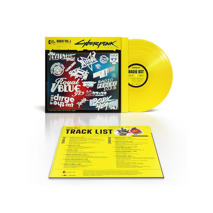 Soundtrack - Cyberpunk 2077 Radio Vol 1 (Yellow Vinyl) (LP)