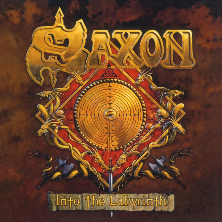 Saxon - Into the Labyrinth (LP Clear/Marble)