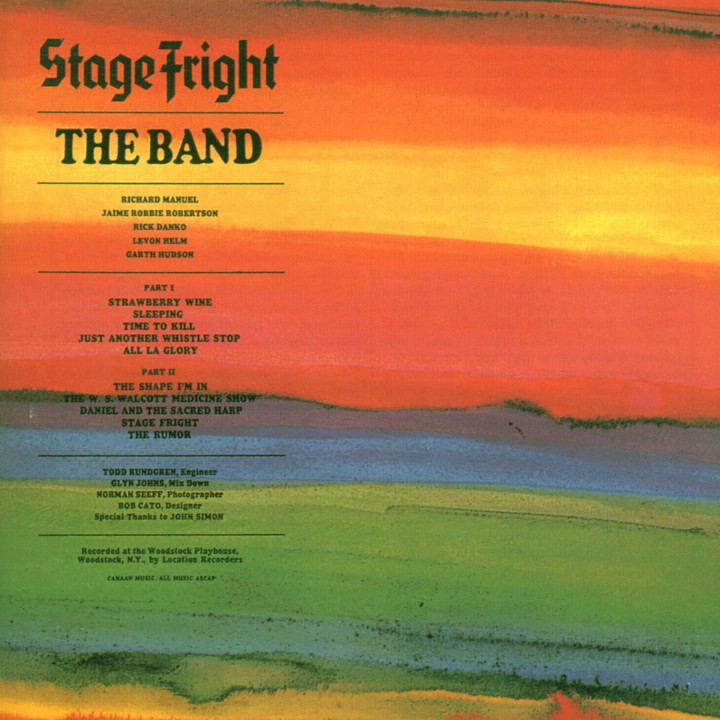 Band The - Stage Fright (CD)