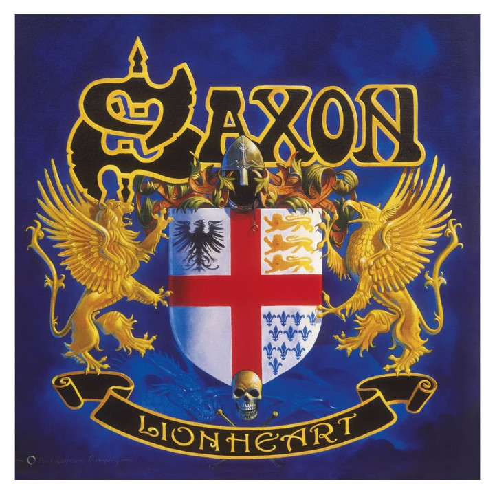 Saxon - Lionheart (LP Aquamarine)