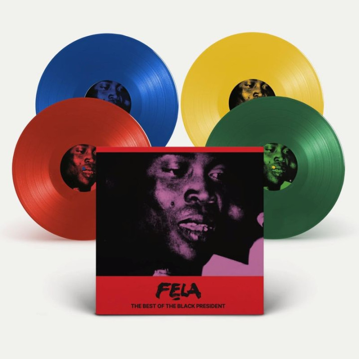 Kuti Fela - The Best of the Black President (4LP Colored)