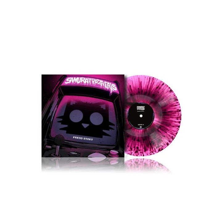 Samurai Pizza Cats - Press Start (LP Pink/Lilac/Splatter)