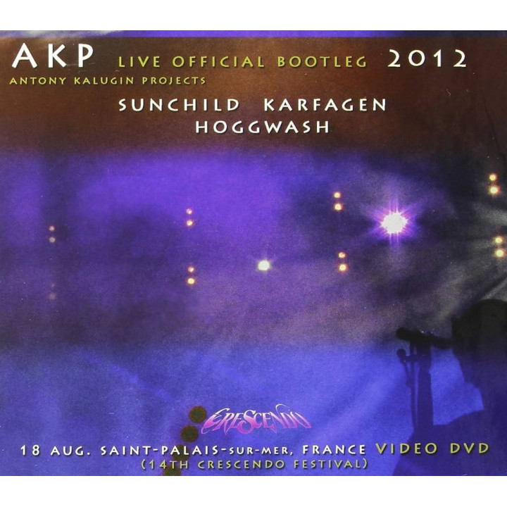 AKP Antony Kalugin Project - AKP Live Official Bootleg 2012 (DVD)