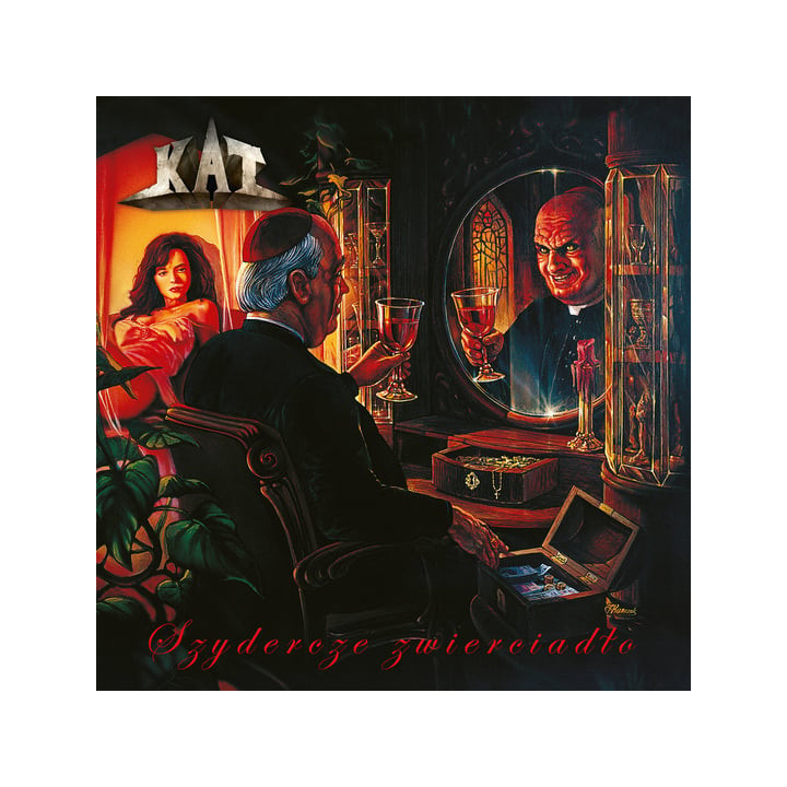 Kat - Szydercze Zwierciadło (Czerwony Winyl) (LP)