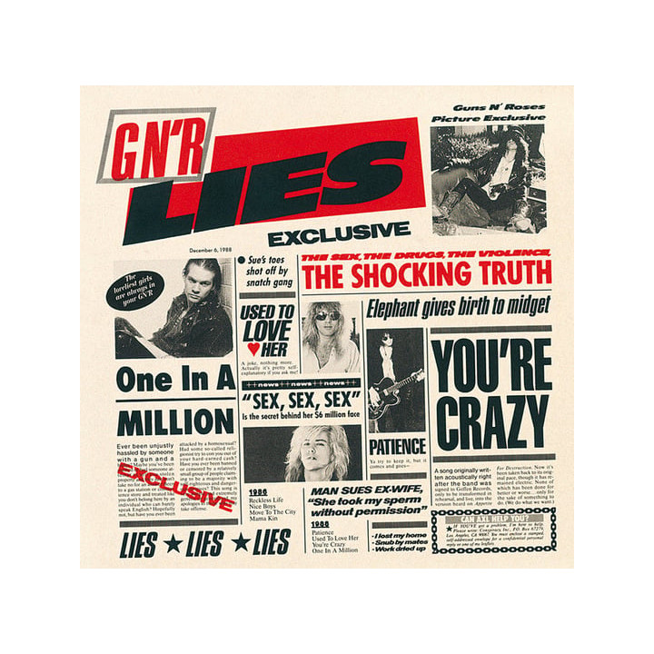 Guns N' Roses - G N' R Lies (CD)
