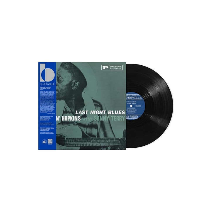 Lightnin Hopkins/Sonny Terry - Last Night Blues (Acoustic Sounds) (LP)