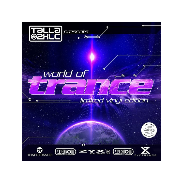 Talla 2XLC - World Of Trance (Blue Vinyl) (LP+CD)