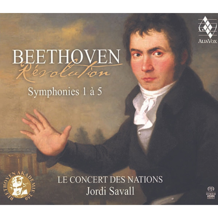 Savall Jordi/Le Concert des Nations - Beethoven: Symphonies 1-5 (3SACD)